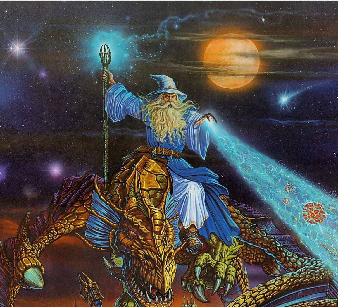 Wizard on adventure